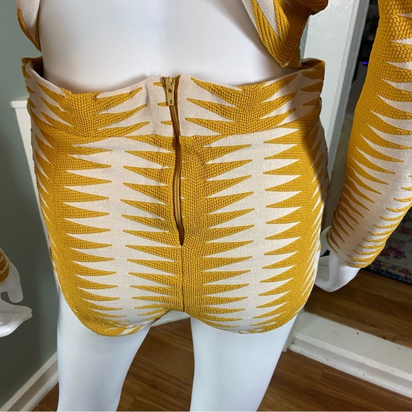 New Seea Georgia Bottoms Palomar Rashguard Top Areia Geometric Swimwear Bikini L - Picture 11 of 14